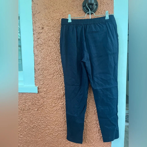 Banana Republic Women’s 100% Lyocell Blue/Navy Drawstring Pants Size Extra Small - Picture 2 of 5